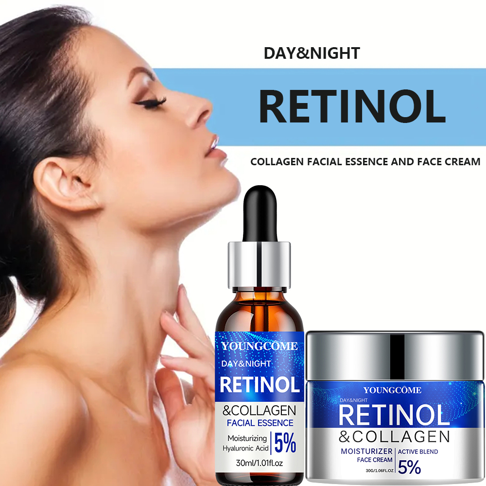 Retinol Cream - 레티놀 크림 세럼 콤보 세트, 수분