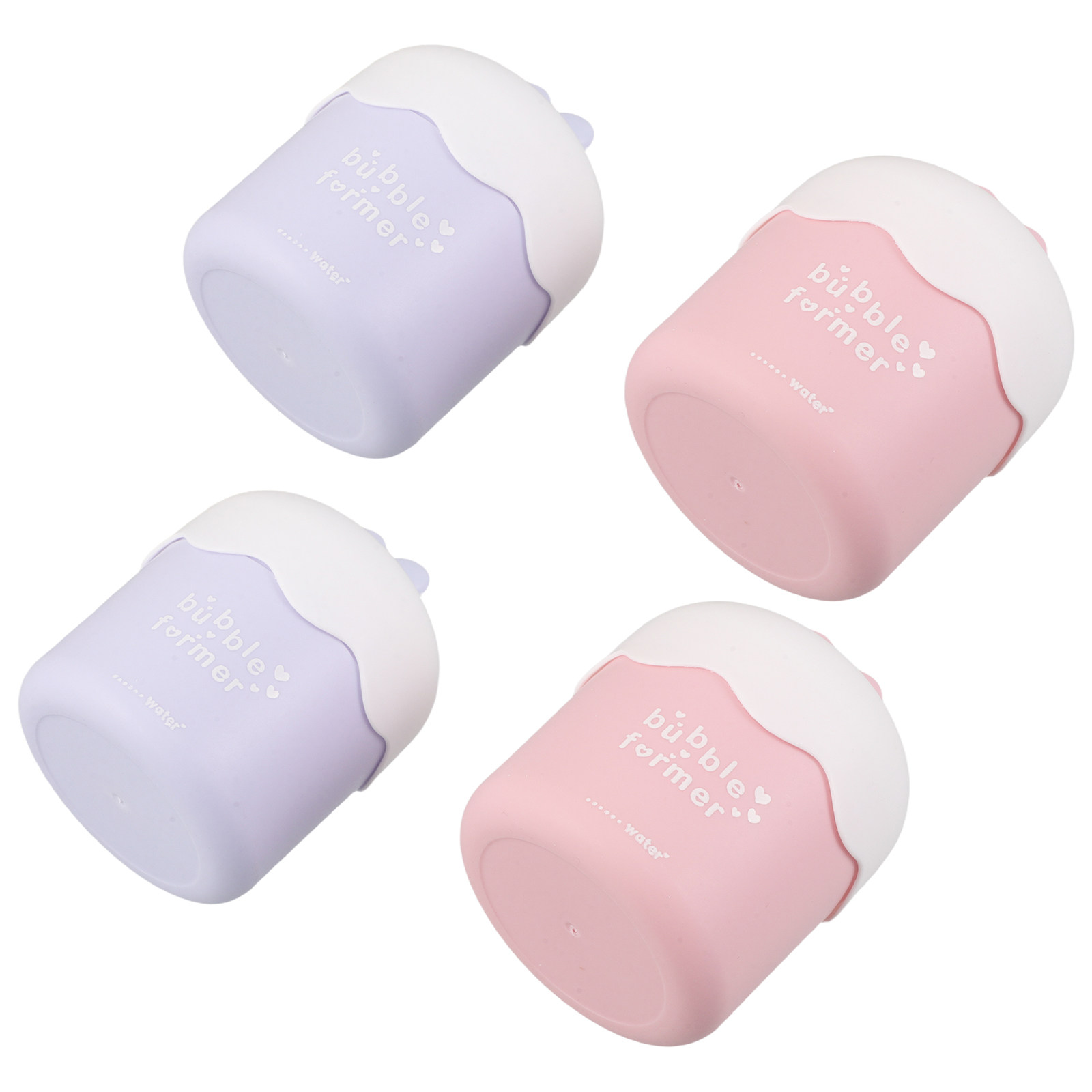 Cleanser Face - 4Pcs 휴대용 페이셜 폼 메이커 병