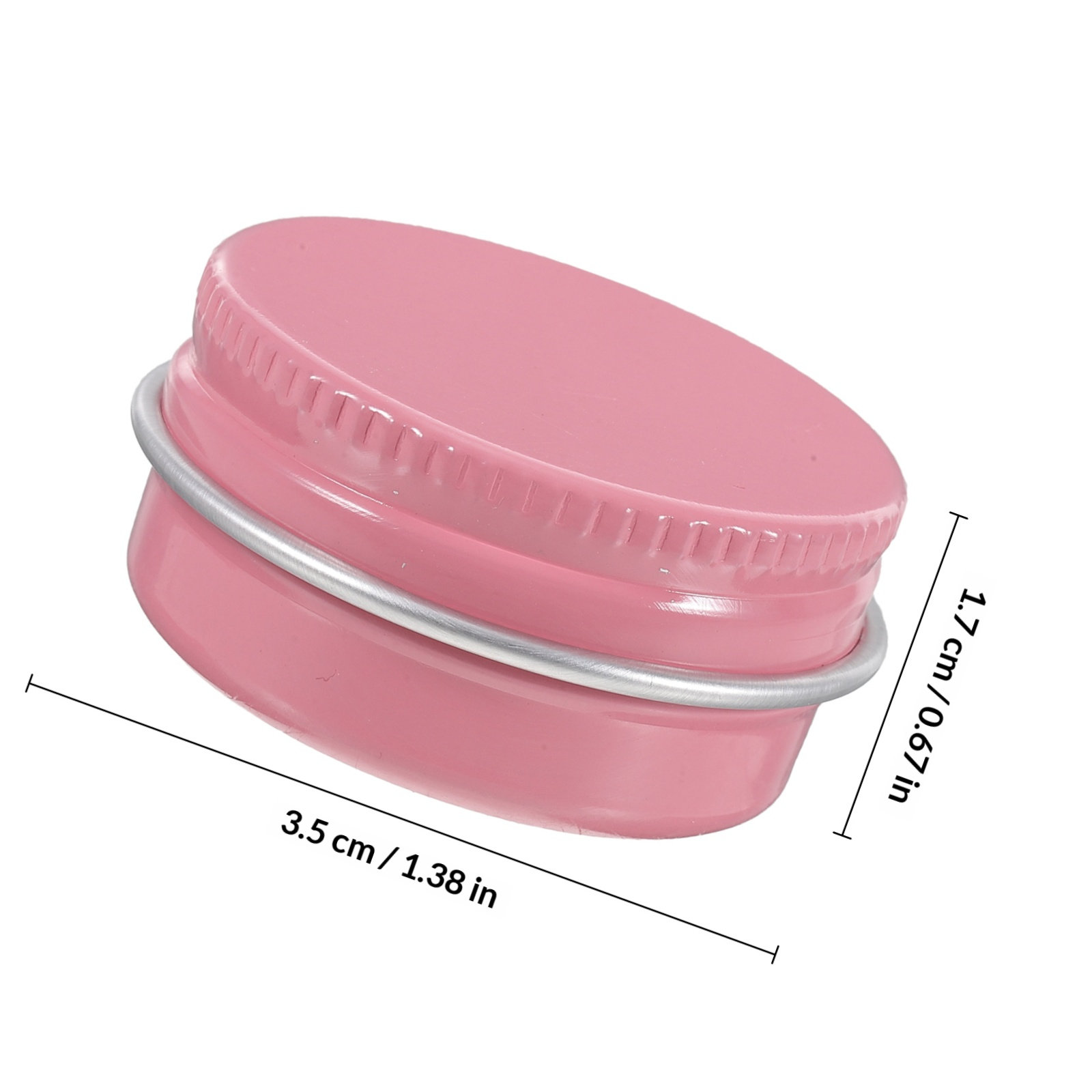 8개입 소형 알루미늄 원형 용기, 나사식 뚜껑, 밀폐  - Lip Balm 리뷰 및 가격