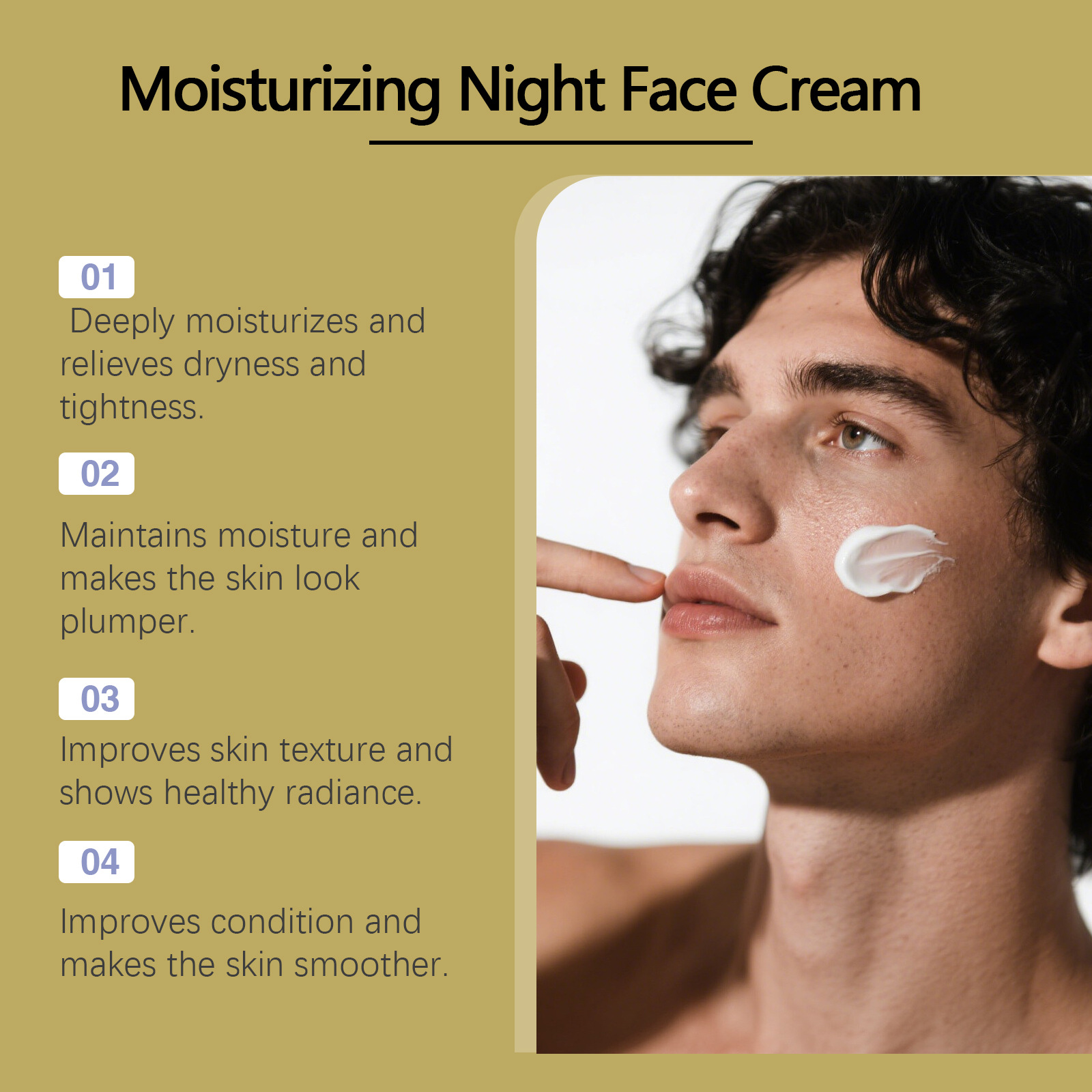 남성용 페이스 크림, 어려보이는 피부, 블랙닝, 브라이 - Night Cream 리뷰 및 가격