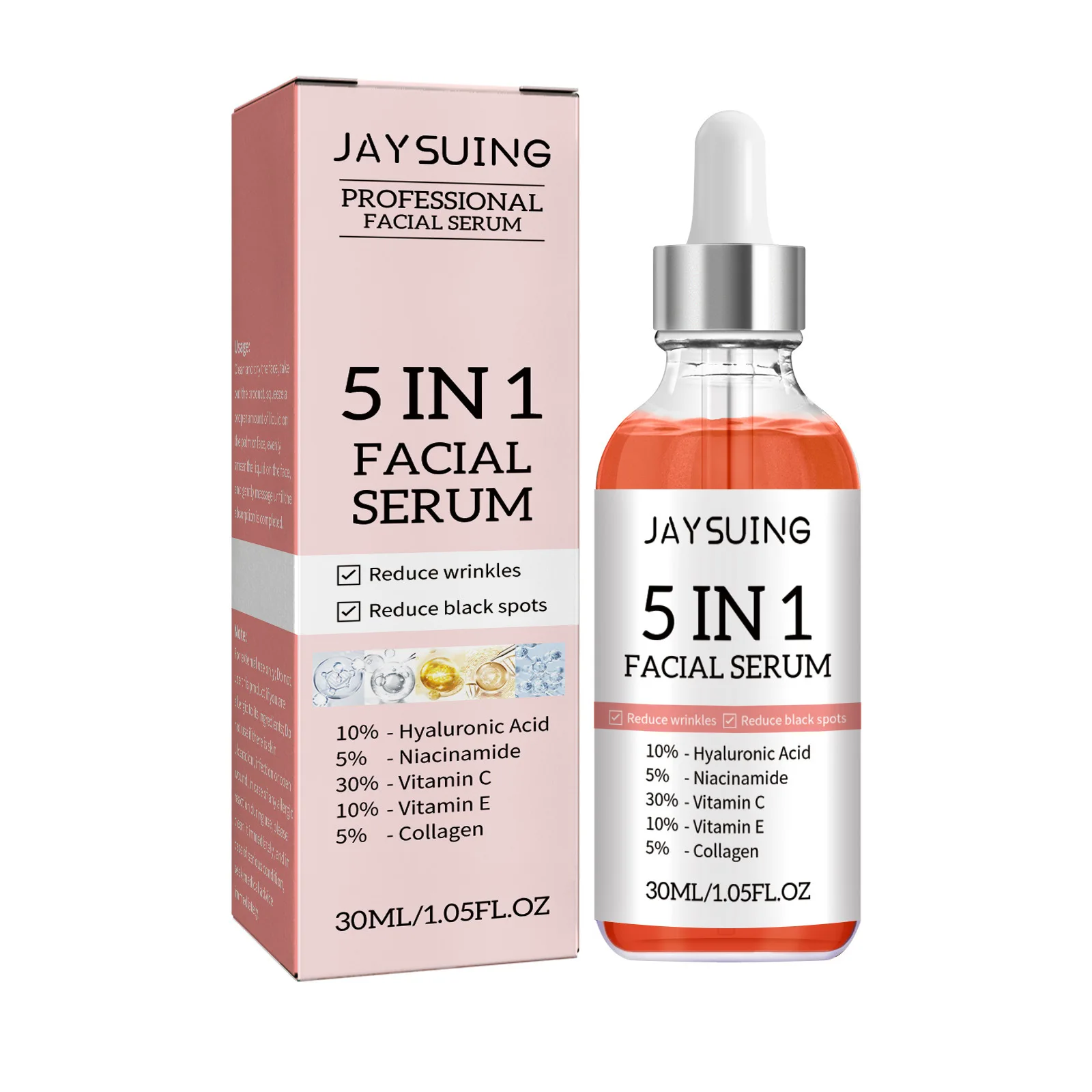 5 In 1 모이스춰라이징 페이셜 세럼 모이스춰라이징  - Vitamin C Serum 리뷰 및 가격