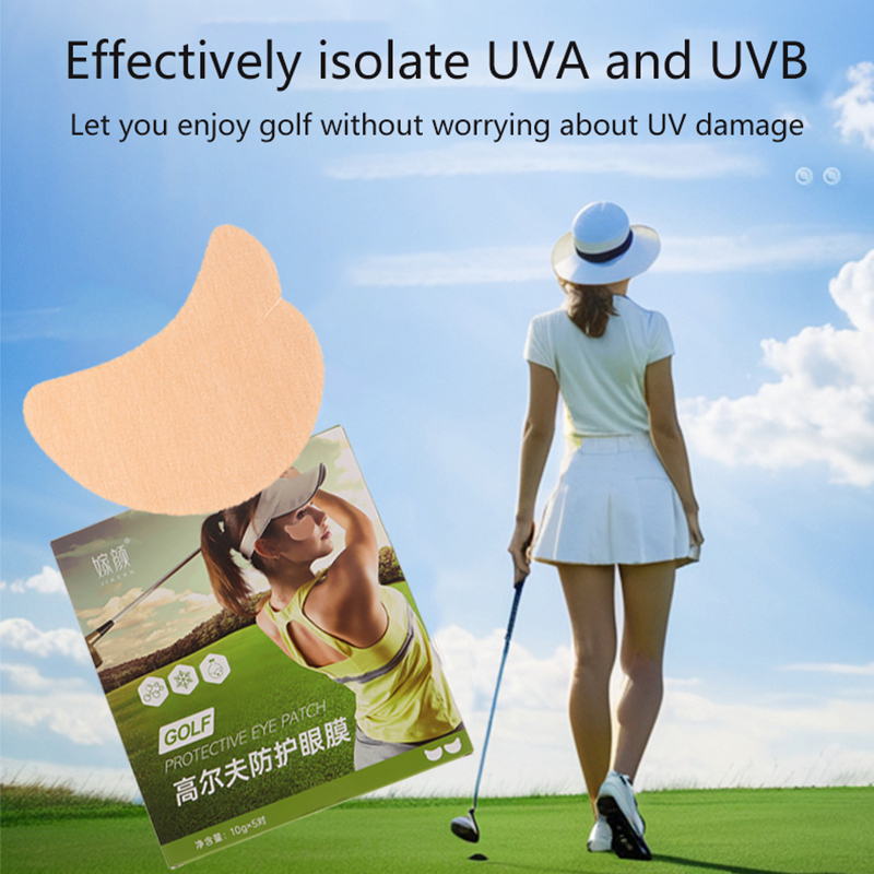 5 쌍 UV 페이스 패치 골프 자외선 차단 패치 골프  - Face Moisturizer 리뷰 및 가격