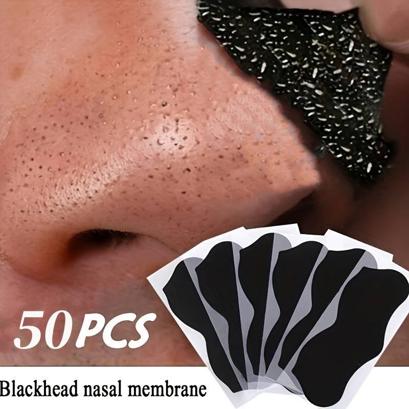 50Pcs 코 블랙헤드 리무버 마스크 수축 모공 트리트 - Face Mask Skincare 리뷰 및 가격
