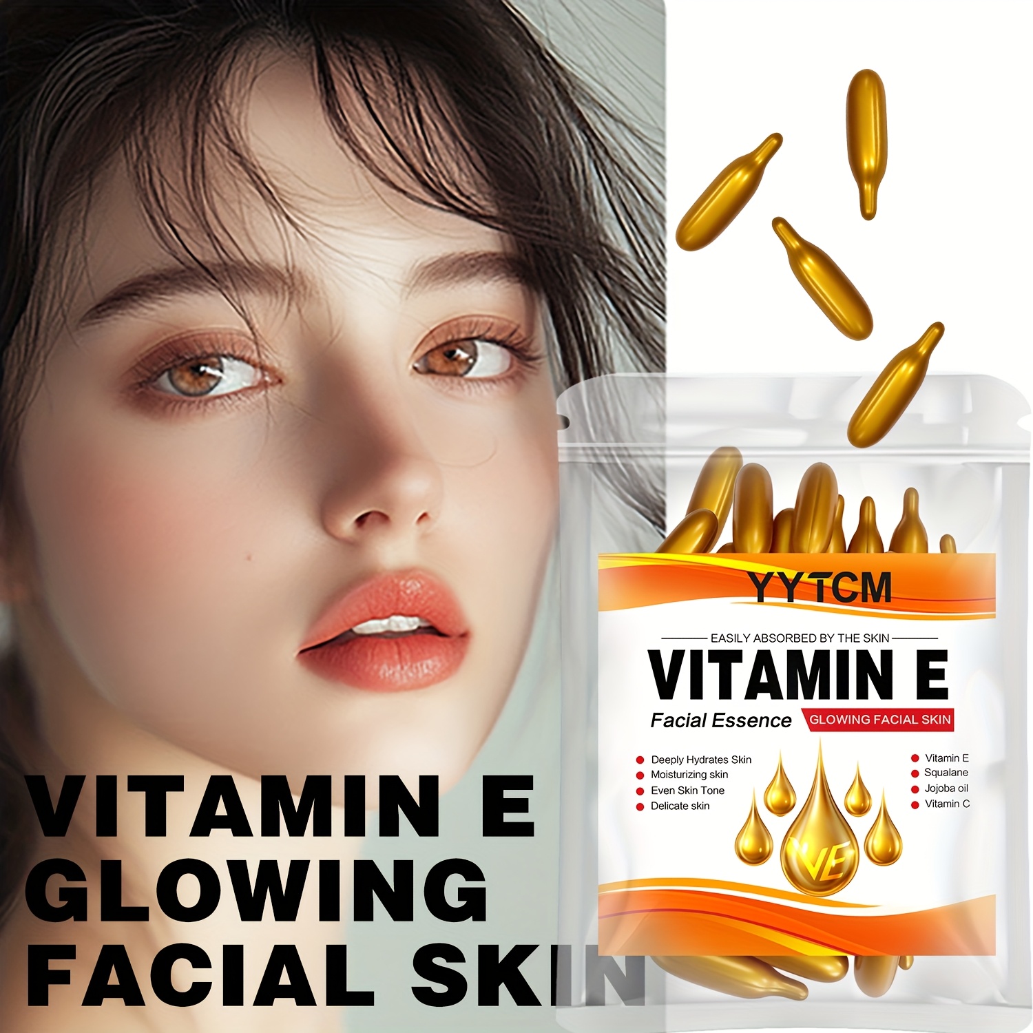 비타민 E 딥 모이스춰라이징 캡슐 에센스, 피부에 수분 - Vitamin C Serum 리뷰 및 가격