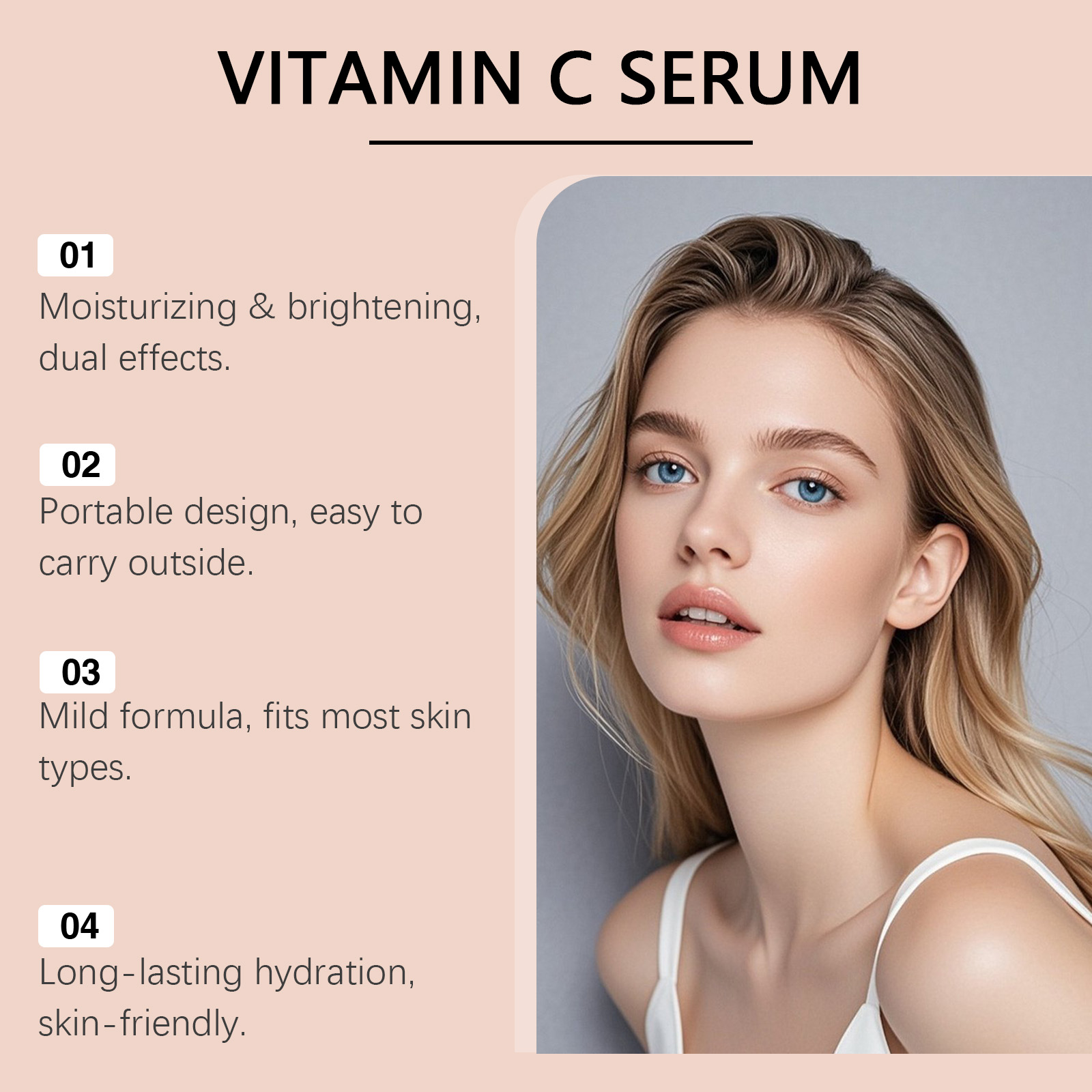 비타민 C 세럼 페이스용 히알루론산 브라이트닝 다크 스 - Vitamin C Serum 리뷰 및 가격