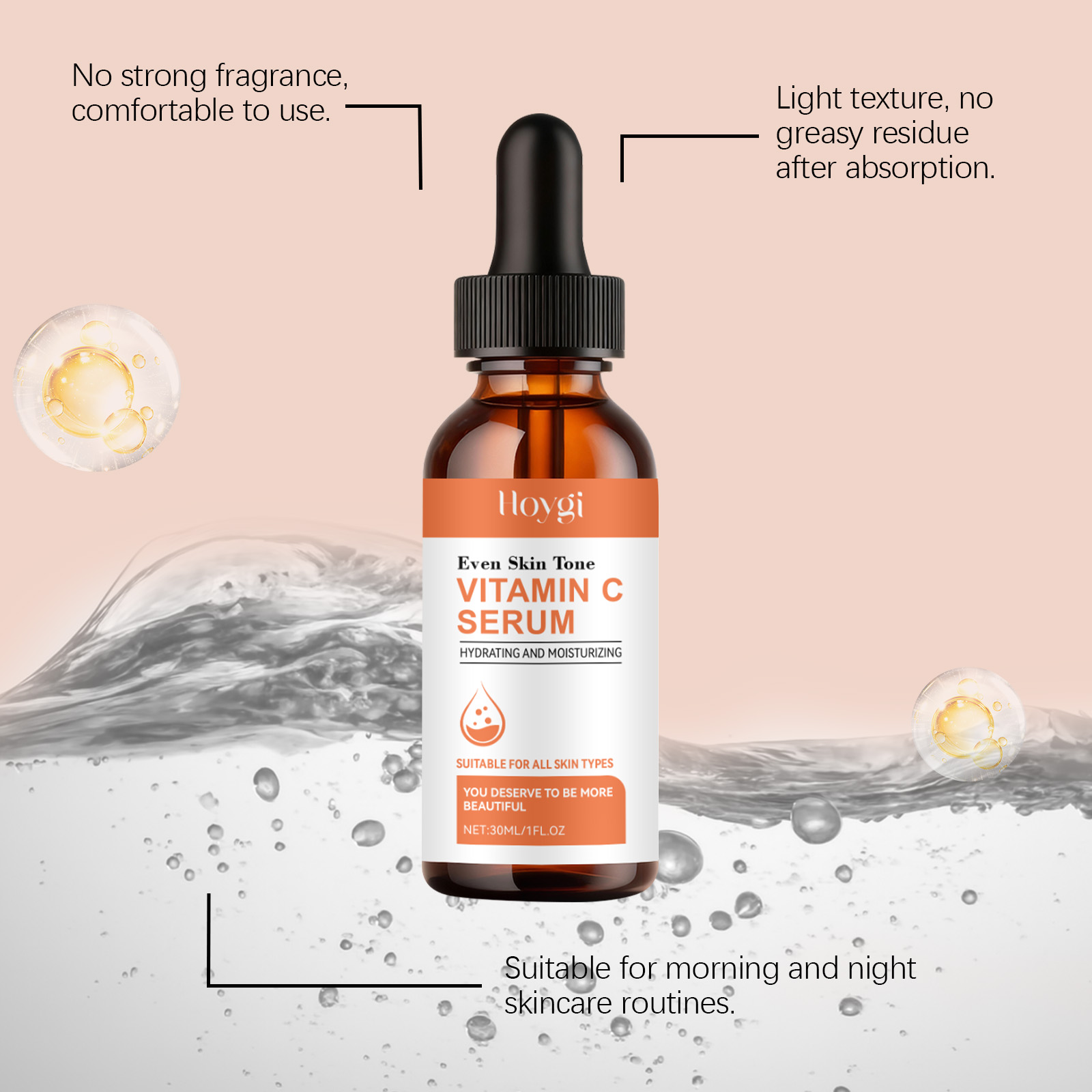 비타민 C 세럼 페이스용 히알루론산 브라이트닝 다크 스 - Vitamin C Serum 리뷰 및 가격